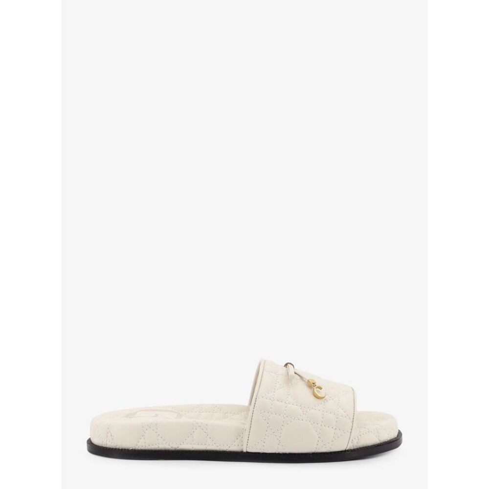 Dior Women Cannage Quilted Leather Sandals